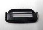 Genuine Vintage Black Waist Adjuster Metal Subdued Buckles 1 X Pair NOS