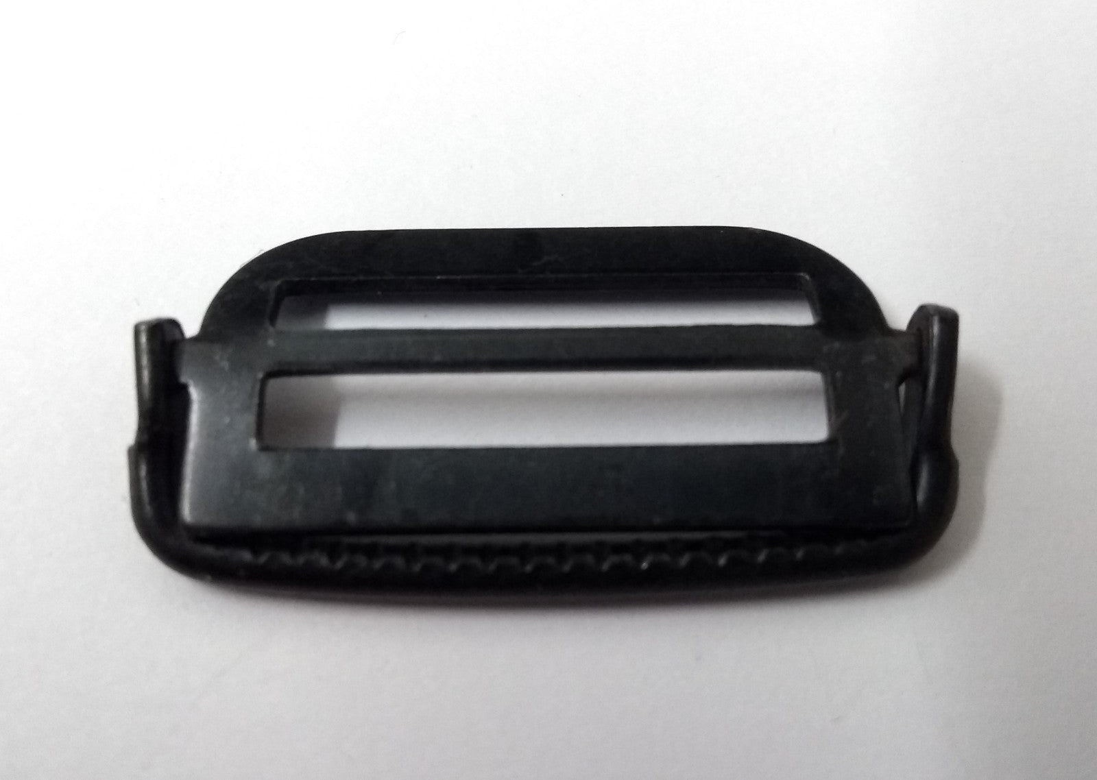 Genuine Vintage Black Waist Adjuster Metal Subdued Buckles 1 X Pair NOS