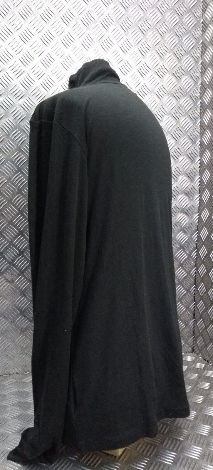 Long Sleeve Black Vest Assult Suit Fire Resistant FR Genuine Issue. Small New