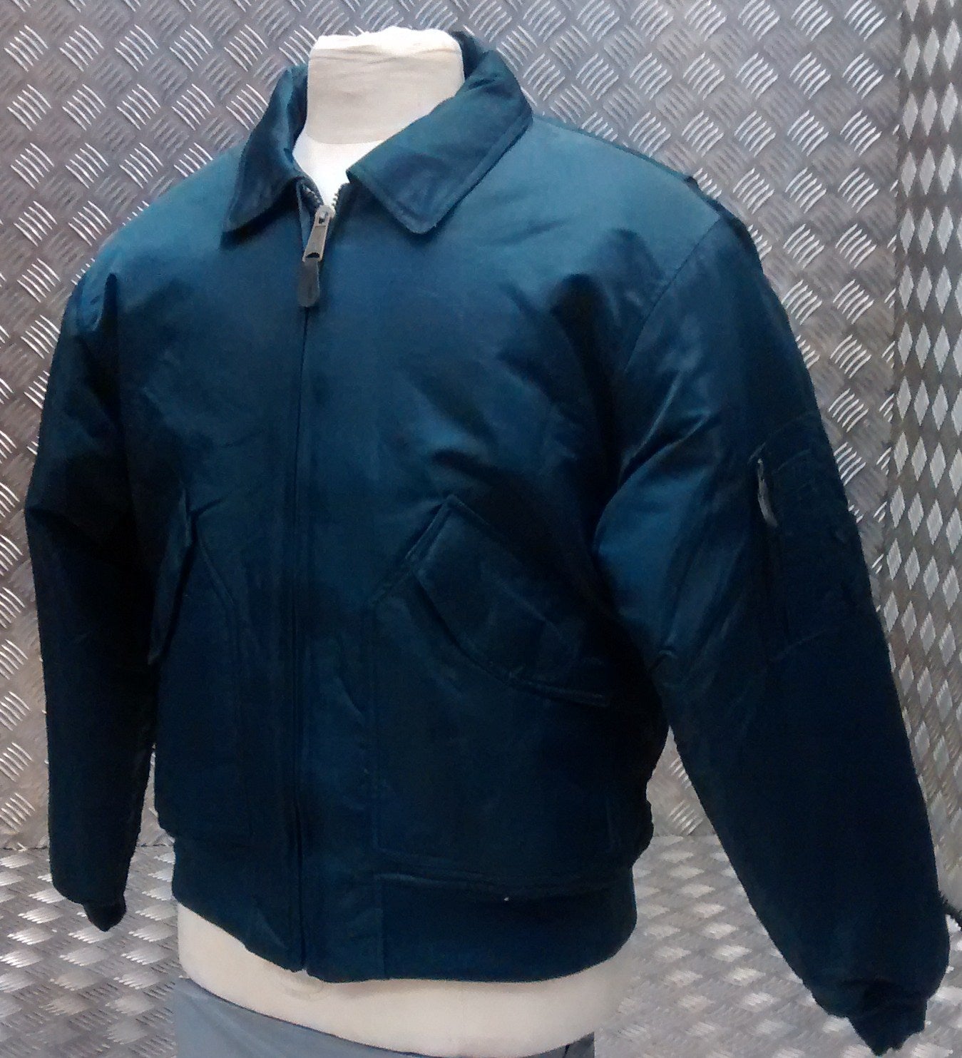 MA2 CWU US Military Style Bomber Jacket Blue NEW