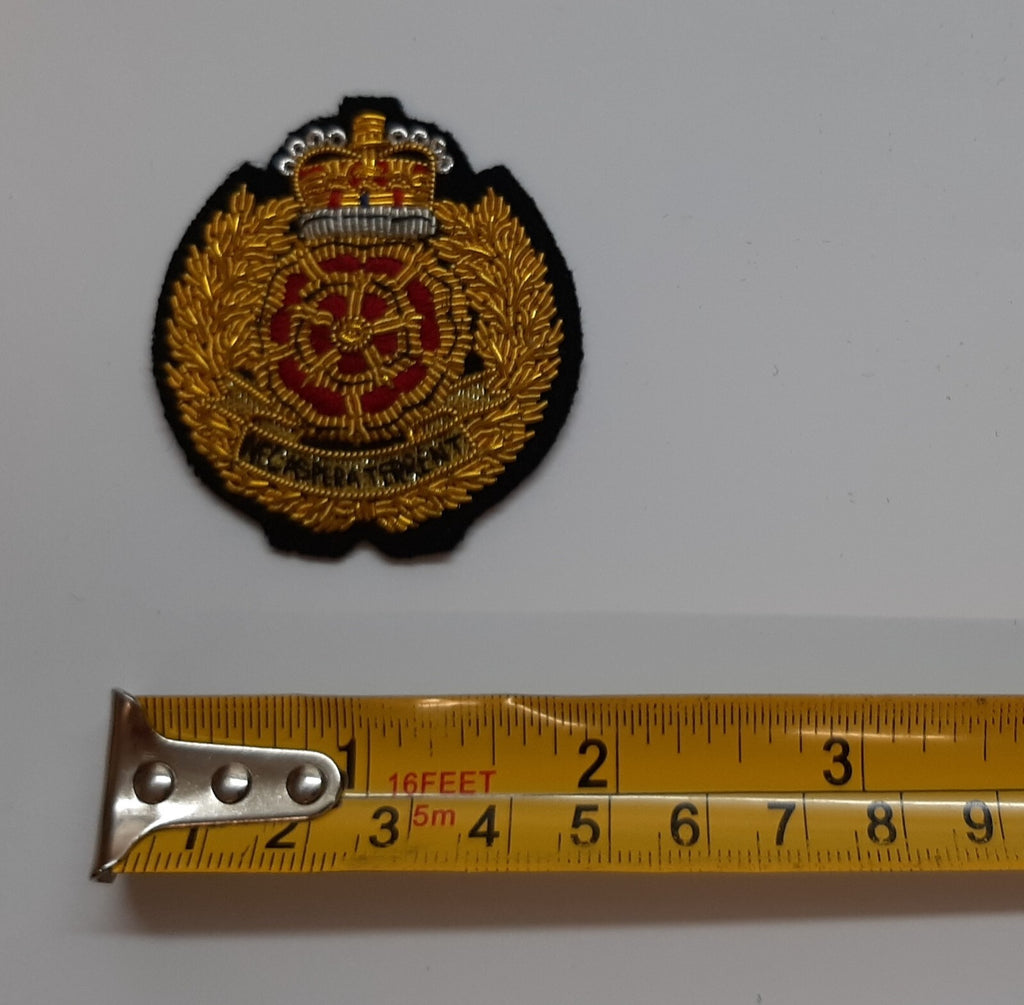Duke of Lancaster Side Hat Hand Embroidered British Army Insignia Badge Q/C