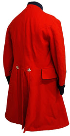 British Army Red Long Coat Royal Hospital Chelsea Q/C Buttons Colour WO2