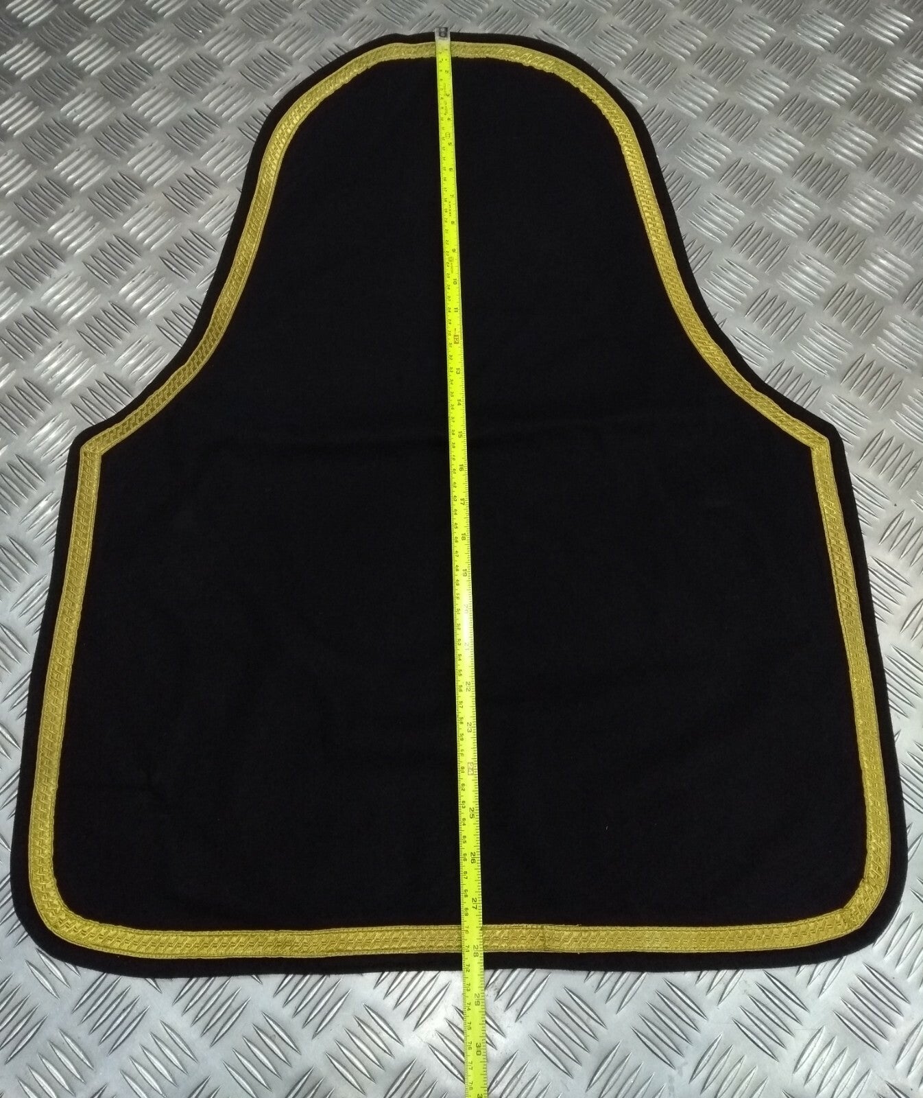 Ceremonial Mess Bib With Gold Braided Detail Edging British Issued Item