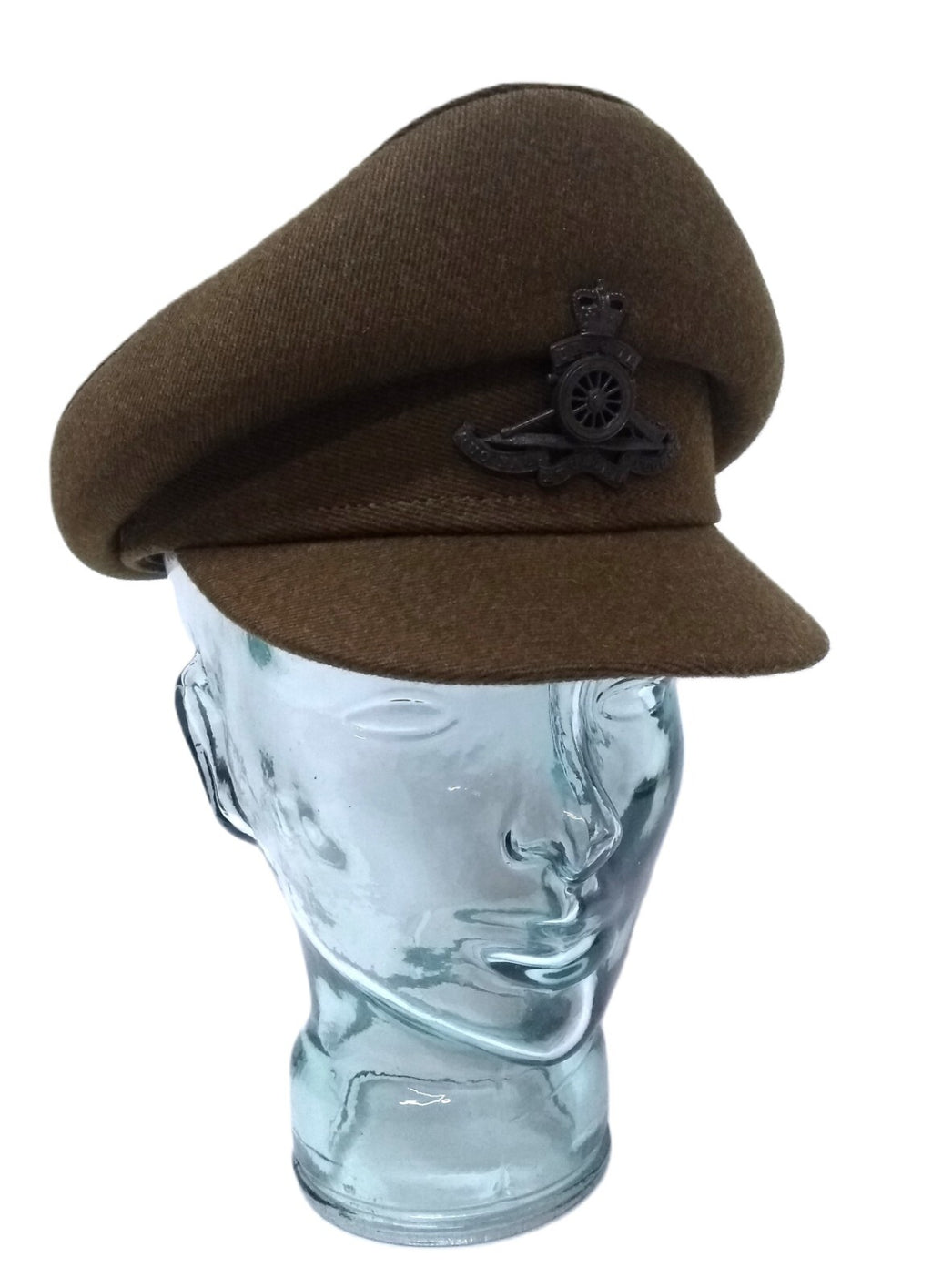 RA No2 Hat British Army Female Officer Cap With Insignia Badge Goldings 55cm