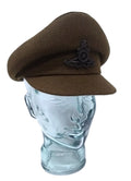RA No2 Hat British Army Female Officer Cap With Insignia Badge Goldings 55cm