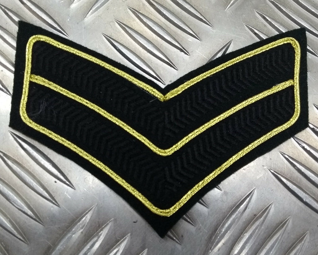 Genuine British Army Issue Royal Green Jackets & Rifles Rank Chevrons Assorted