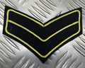 Genuine British Army Issue Royal Green Jackets & Rifles Rank Chevrons Assorted