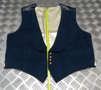 RAF Royal Air Force Vintage Mess Dress Waistcoat Airforce Blue Grey Colour by R.E City