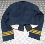 RAF Royal Air Force Vintage Mess Jacket OFC with Braided Cuffs Airforce Blue Grey Colour