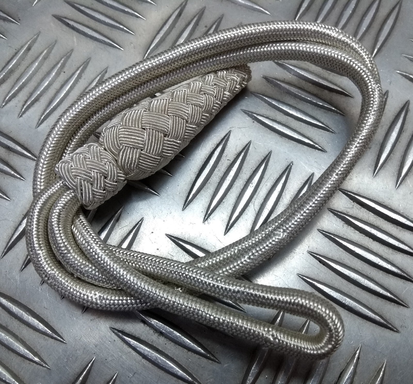 Deputy Sword Knot British Silver Wire Cord- NEW