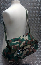Military Style Canvas / Haversack / Satchel / Shoulder Bag Assorted Cols - NEW