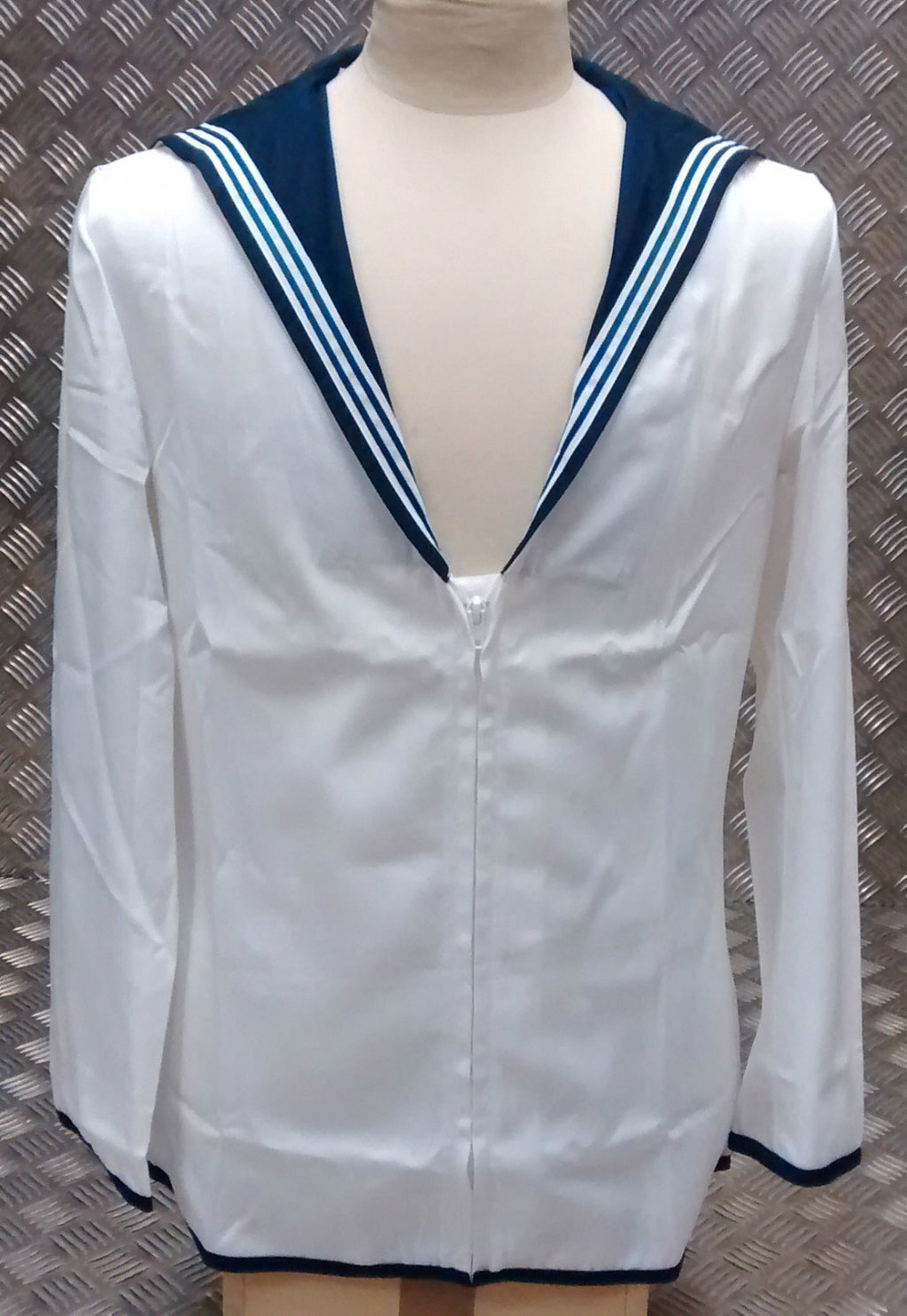 Royal Navy Class 2 Sailors White Middy Top / Jumper Genuine British - All Sizes