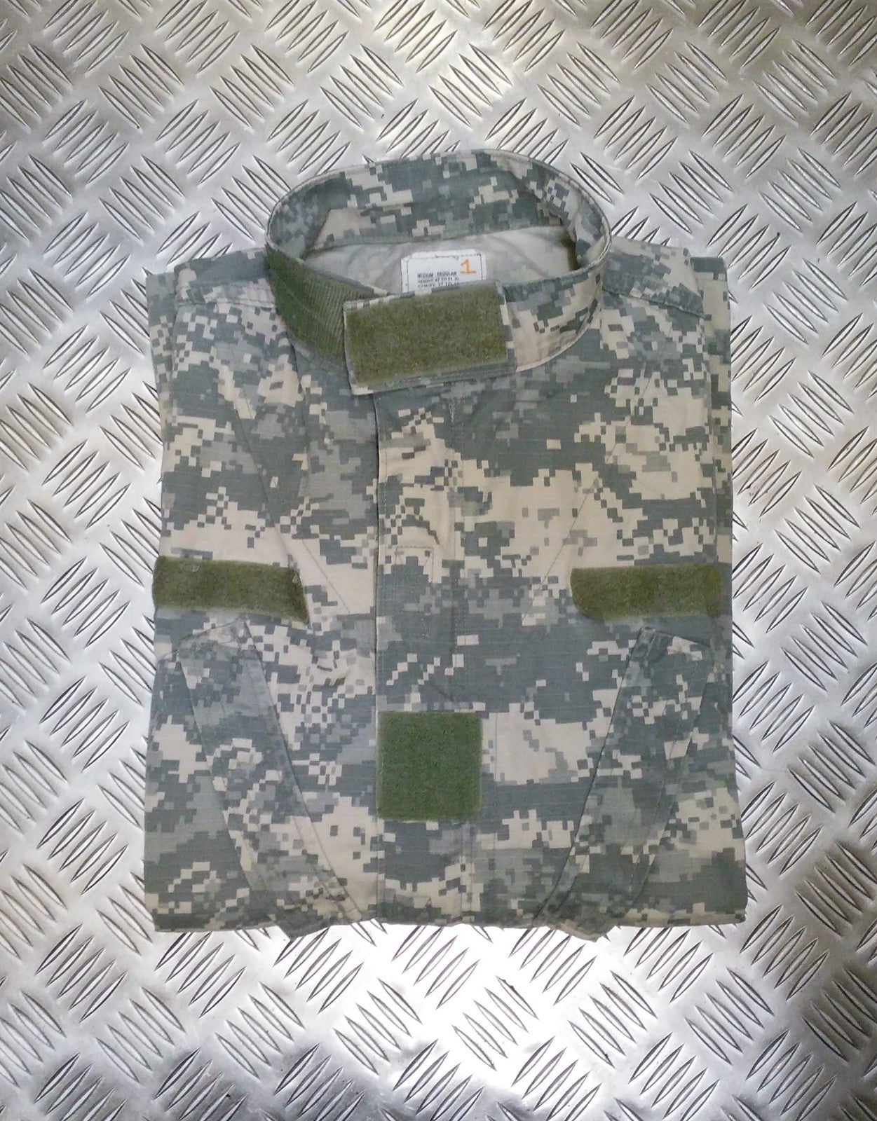 US ACU Digital Camo Ripstop L/W Camouflage Jacket NEW