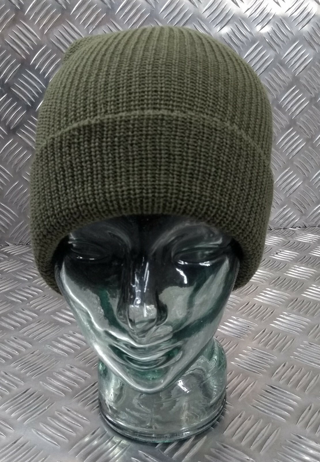 US Green or Black Beanie Hat / Watch Cap / Skullcap 100% Wool
