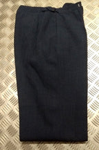 Vintage RAF Royal Air Force Trousers Blue Grey Colour Re-enactment Retro Clothing W31" L31"