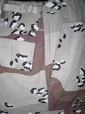 U.S Military Style Desert Storm Colour Camo Combat Cargo Trousers 42"-46" - NEW
