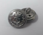 RN Naval Officers Flag Silver Mess Dress Buttons RN 19.1mm 30L ASBT45