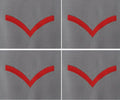 Genuine QARANC Q A Royal Army Nursing Corps Rank Patches L CPL X4 ASPS422
