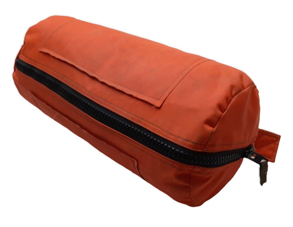 Orange Grab Bag British Navy RAF Royal Air Force Immersion Stowaway Nylon Holdall With Handle