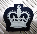 RAF Royal Air Force WO Crown Patch Large Arm badge Air Force ATC New old Stock