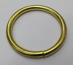 Genuine British Army Horse Guards & H Cav 43.5mm Brass Bridle Rings X2 STD184