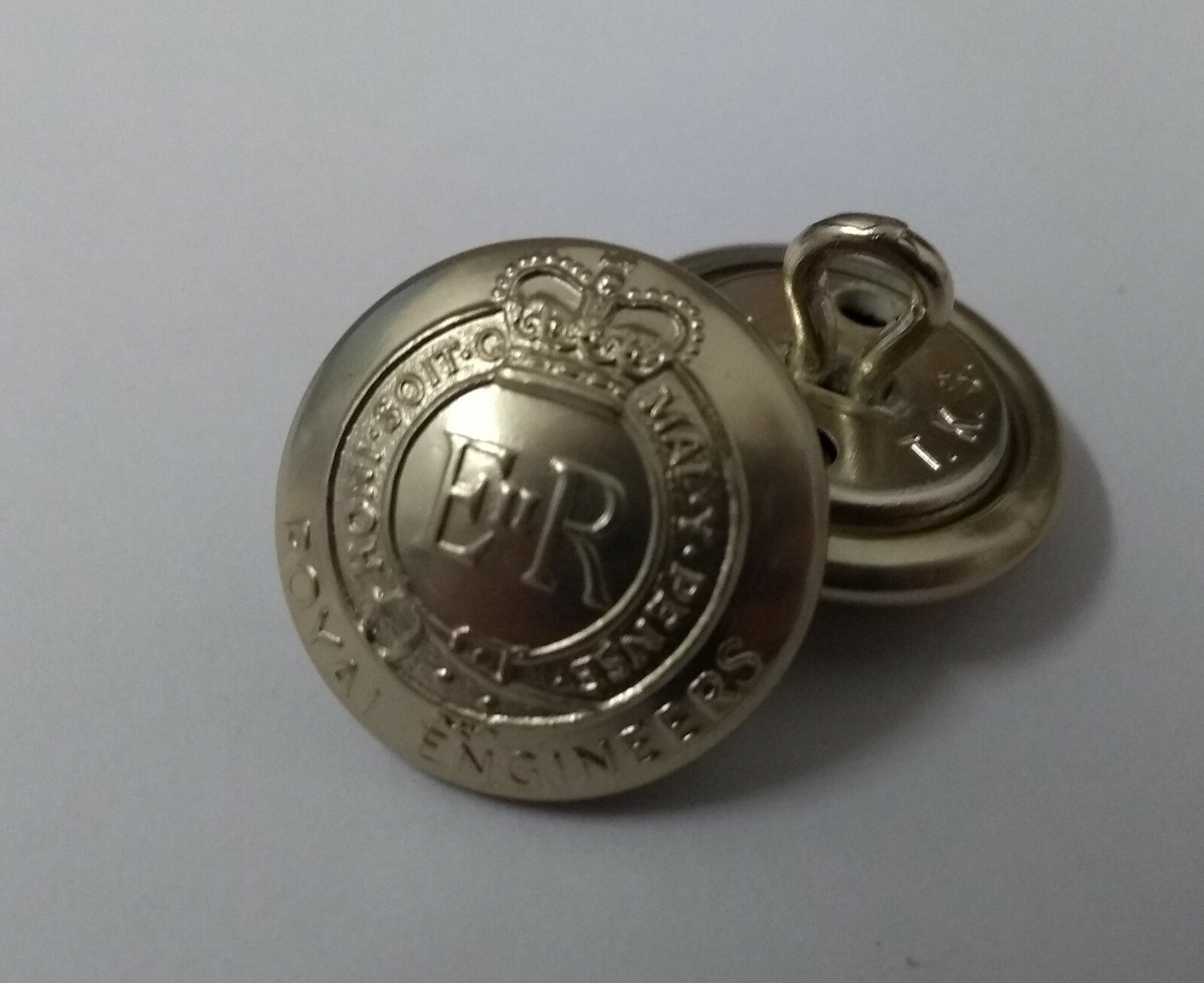 Genuine British Army Issue No1 / No2 Dress Royal Engineers Buttons 30L