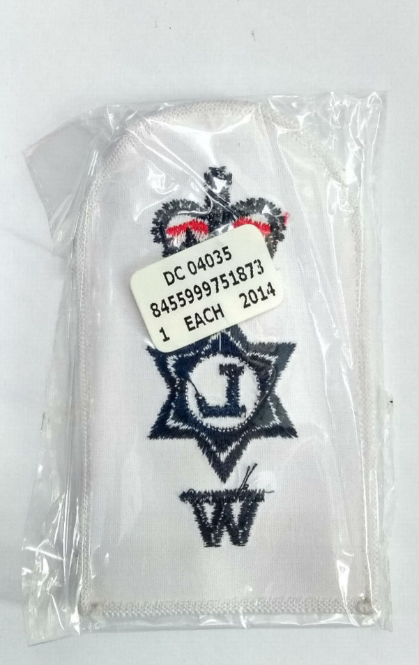 Royal Navy Logistics Writer (W) Petty Officer Qualification Patch Badge NEW