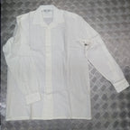 Food Handlers Shirt White Unisex Size Small Long Sleeve, Harrison Field - NEW