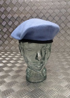 Army Air Corps AAC Light Blue Wool Beret All Sizes