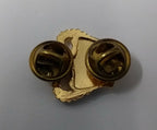 Genuine British Army Issue ⅝" Small Gold Coloured Crowns 1 Pair Snap Pin JK04X