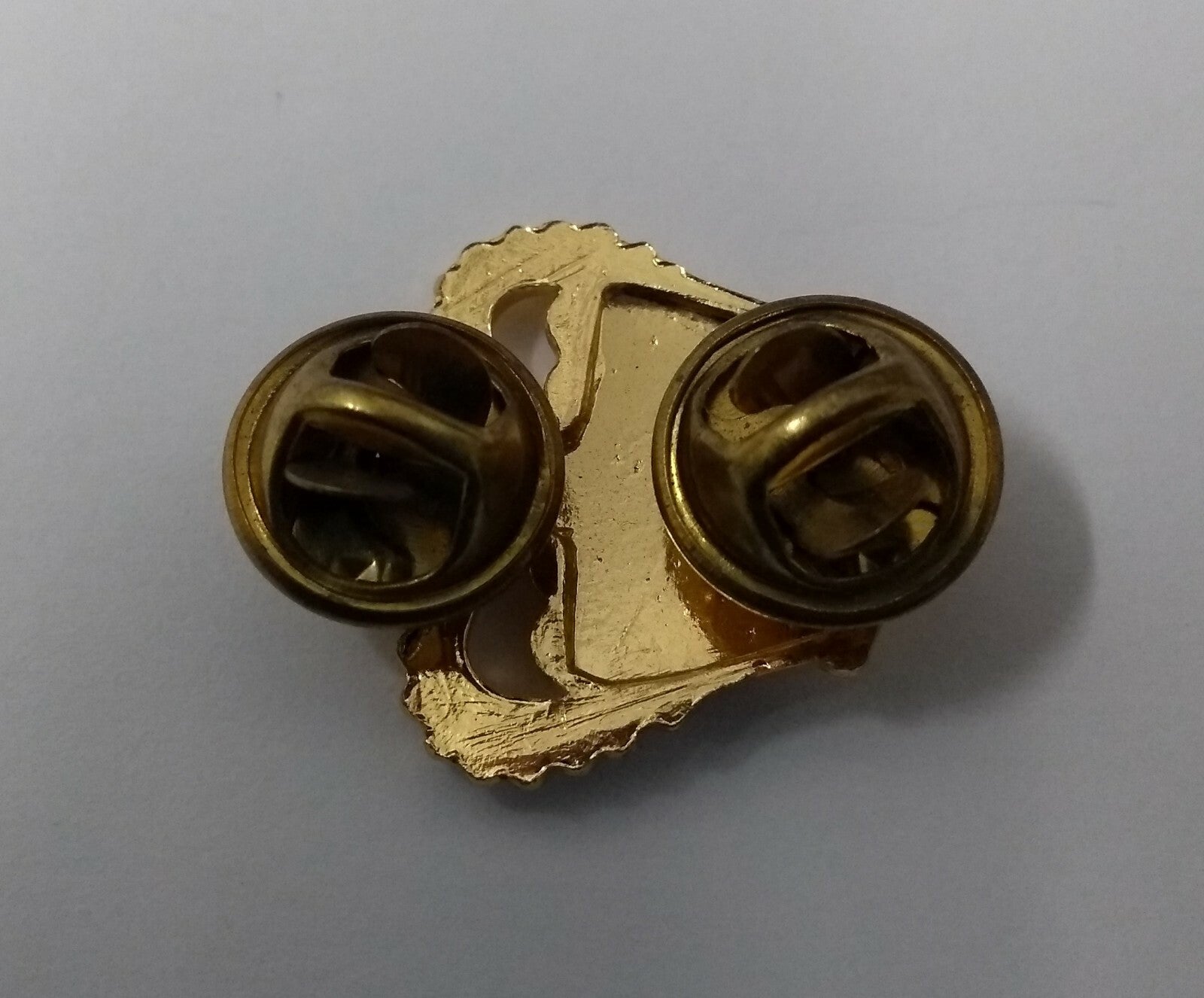 Genuine British Army Issue ⅝" Small Gold Coloured Crowns 1 Pair Snap Pin JK04X