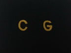 Genuine British Naval Wire Braided Lettering CG Captain of Gun Swatch