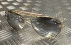 Top Gun Retro Style Aviators / Pilots Sun Glasses 3 Lens Options UV 400 Spec