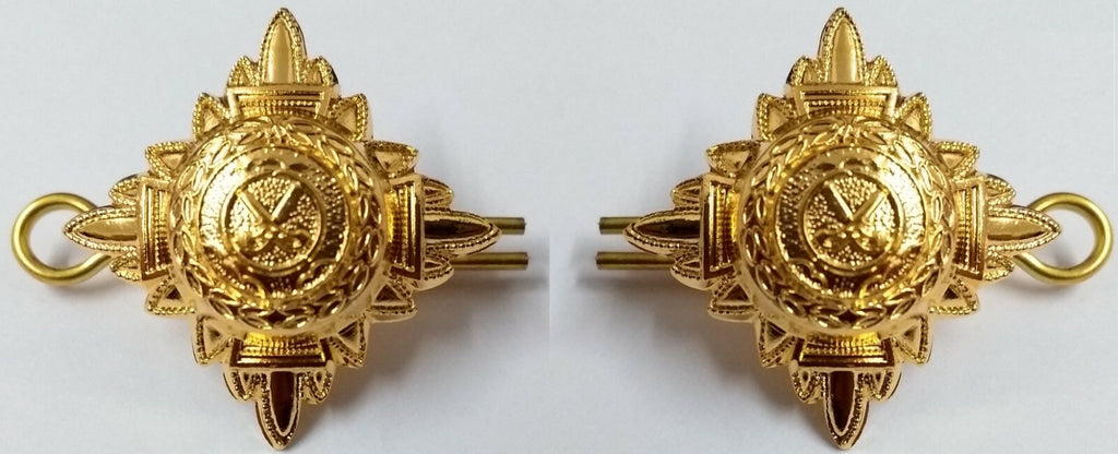Shoulder Pips Rank Stars With Split Pin Fixings X 1 Pair