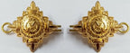 Shoulder Pips Rank Stars With Split Pin Fixings X 1 Pair