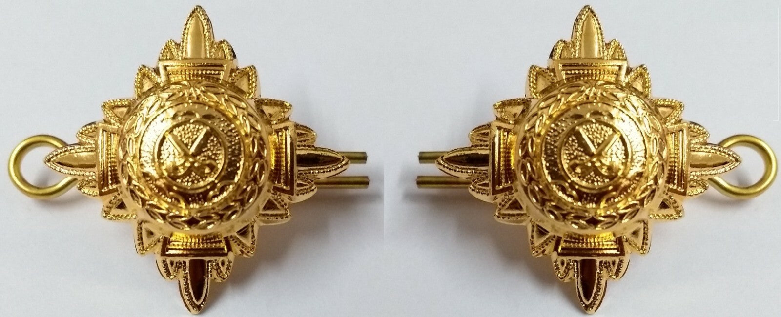 Shoulder Pips Rank Stars With Split Pin Fixings X 1 Pair