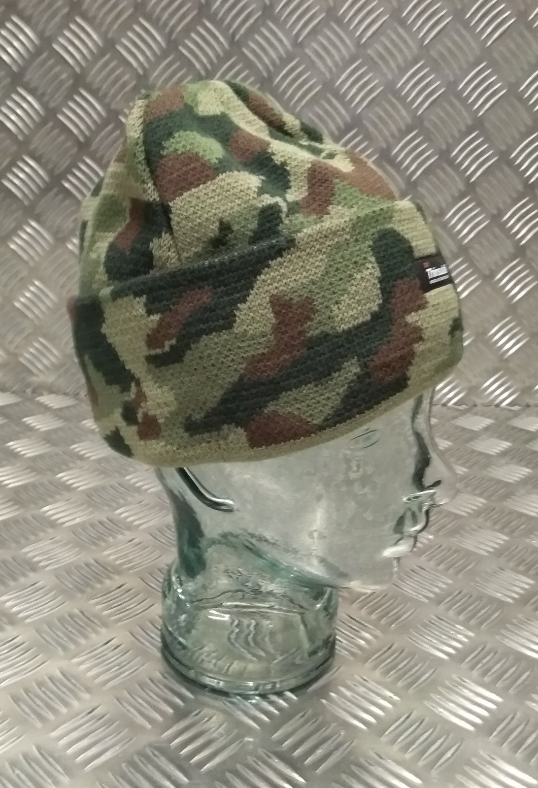 Woodland Digital Camouflage 3M Thinsulate Beanie Hat Very Warm - One Size - New
