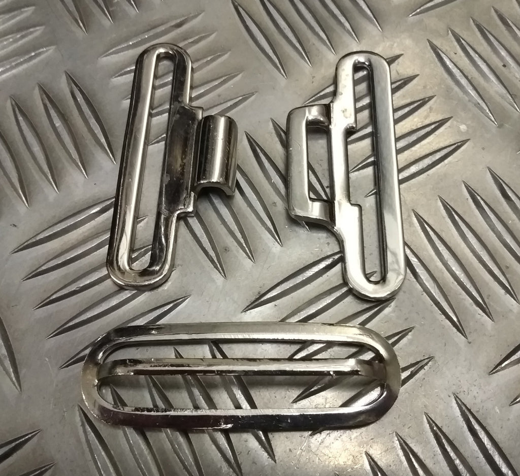 Genuine British Pistol Belt / Stable Replacement Belt Buckle Set AWD1