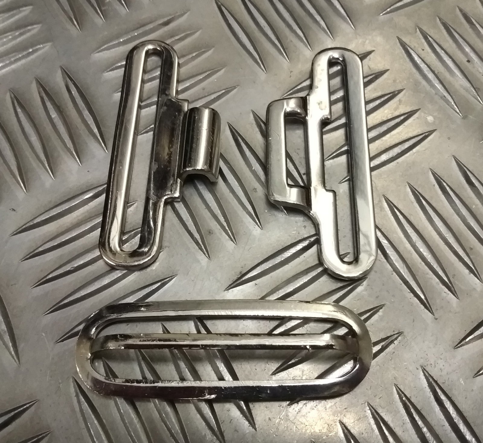 Genuine British Pistol Belt / Stable Replacement Belt Buckle Set AWD1
