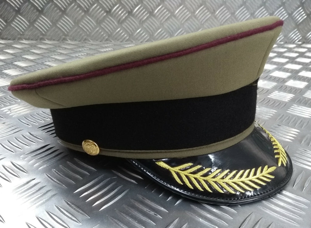Fancy Dress Hat Style Gold Peak Officers Ceremonial & Parade All Sizes