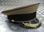 Fancy Dress Hat Style Gold Peak Officers Ceremonial & Parade All Sizes