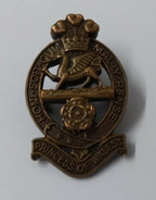 PWRR Bronze Badge For Hats and Berets Princess of Wales Royal Regiment Issue