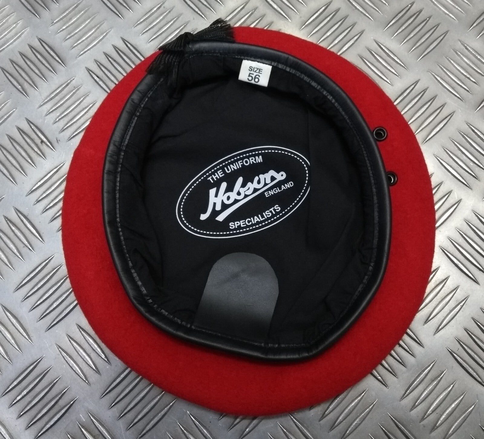 Red Beret Genuine Hobson London Issue Manufactures Sample 56cm