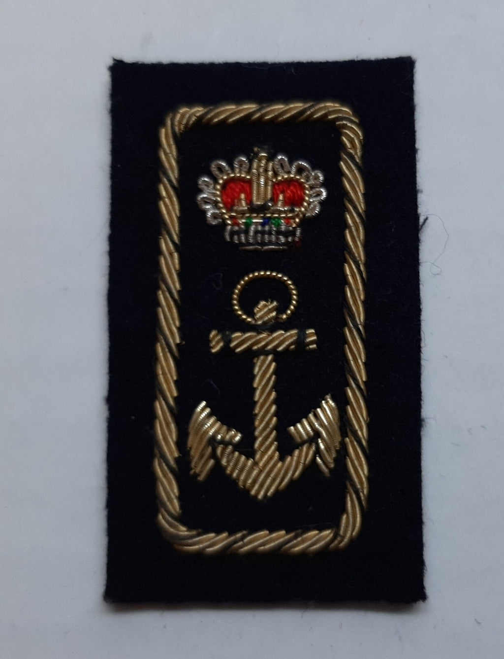 Mess Kit Badge Army Ocean Watchkeeper British Army Hand Embroidered Arm Patch