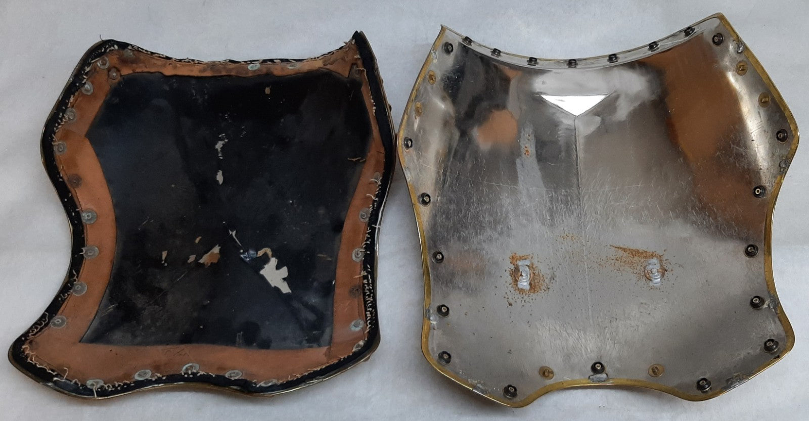 British Army Cuirass H Cav Household Cavalry Issue Polished Front & Backplate 1.