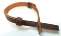 No2 Army Chinstrap Brown Leather Officers Khaki Hat Chin Strap NEW x2