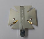 Genuine British Issue Two Tone Egypt Decorative Dress Hat Badge- NEW