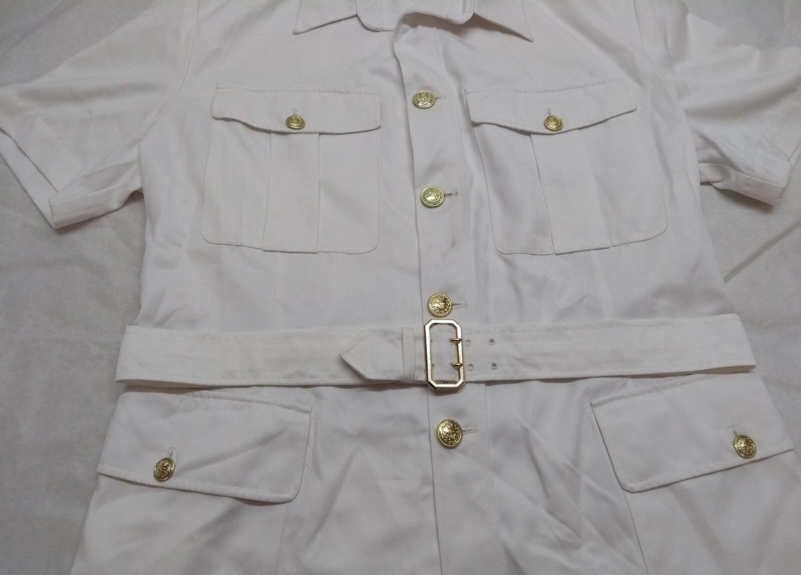 Jacket No1 BW White Bush Ofc & Class 1 British Navy Dress 120cm