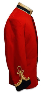 RED Ceremonial Tunic British Army Pattern OFCs No Front / Shoulder Buttons