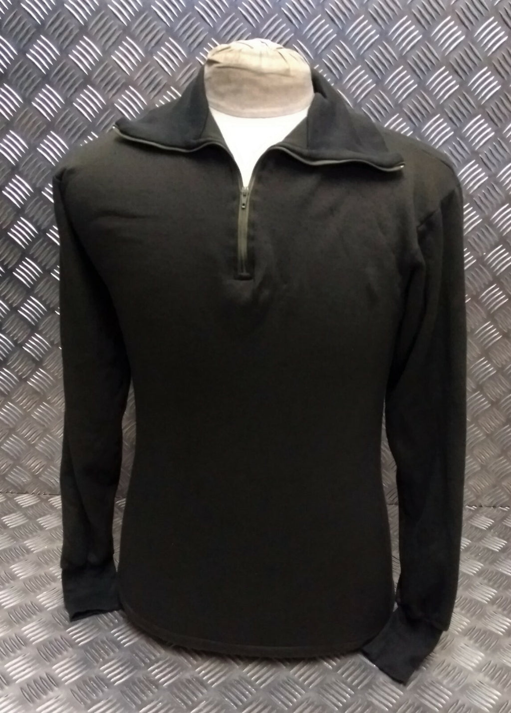 Dutch Army Norwegian/Norgie Style Thermal Top/Jumper/Shirt Overdyed